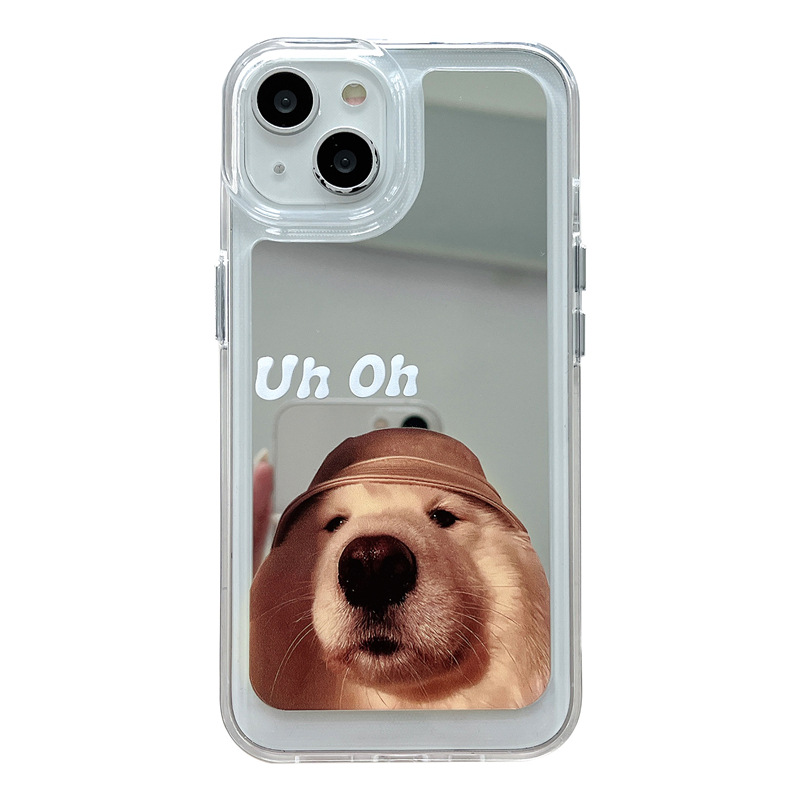 New Fun Pet Mirror Phone Case