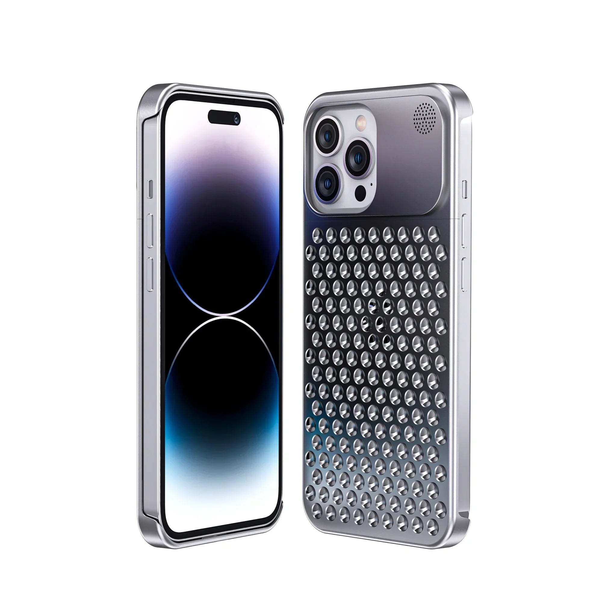 Metallic Hybrid TPU Aluminum Plating Case for iPhone Series