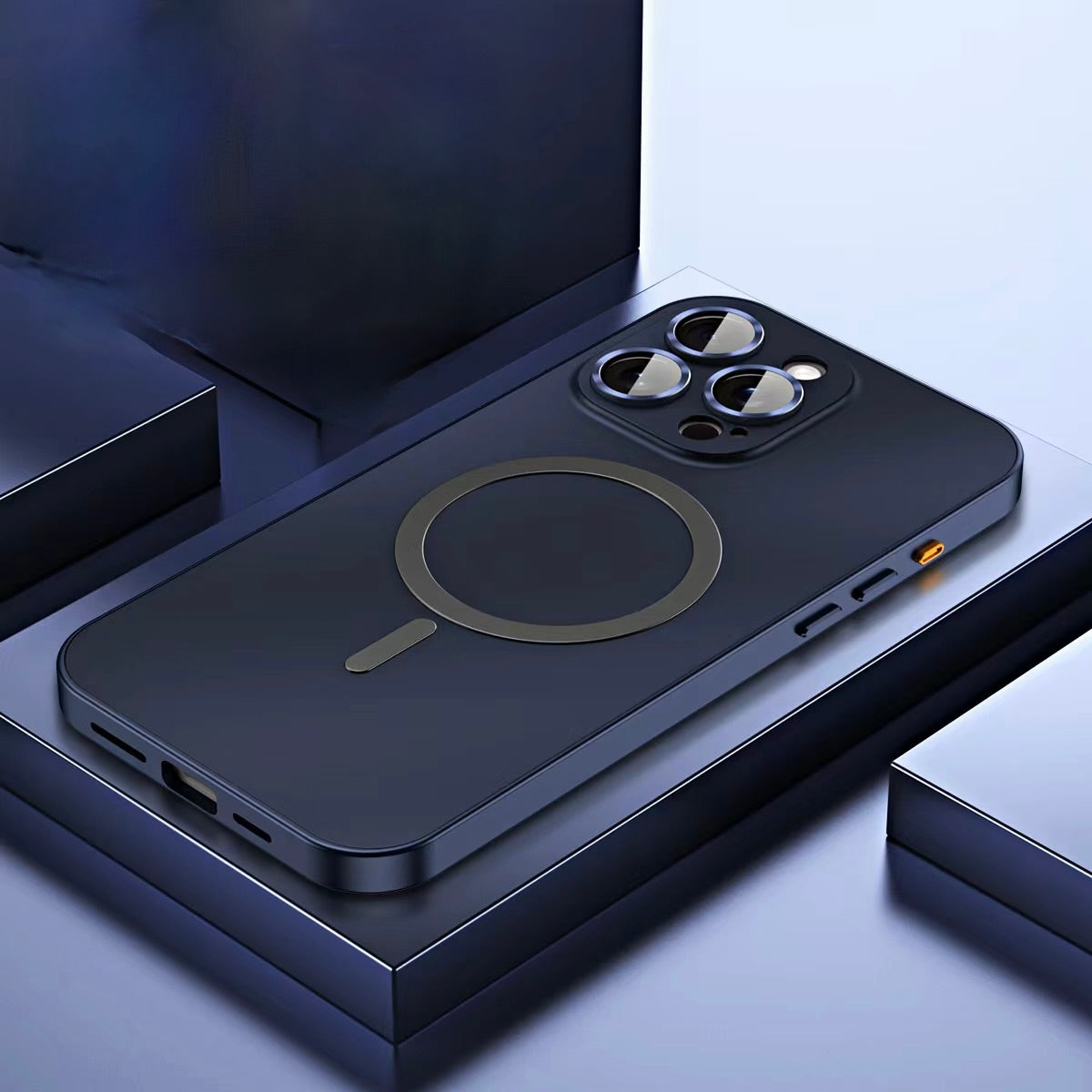 Magnetic Metal Snap-On Phone Case: Style Meets Security