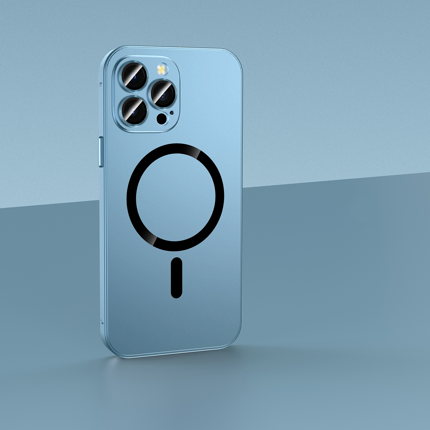 Magnetic Metal Snap-On Phone Case: Style Meets Security