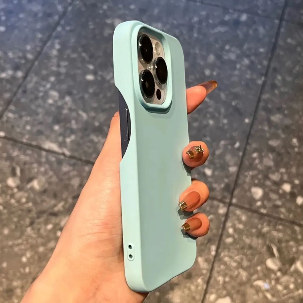 New Solid Color Ultra-Thin Half-Case Phone Cover