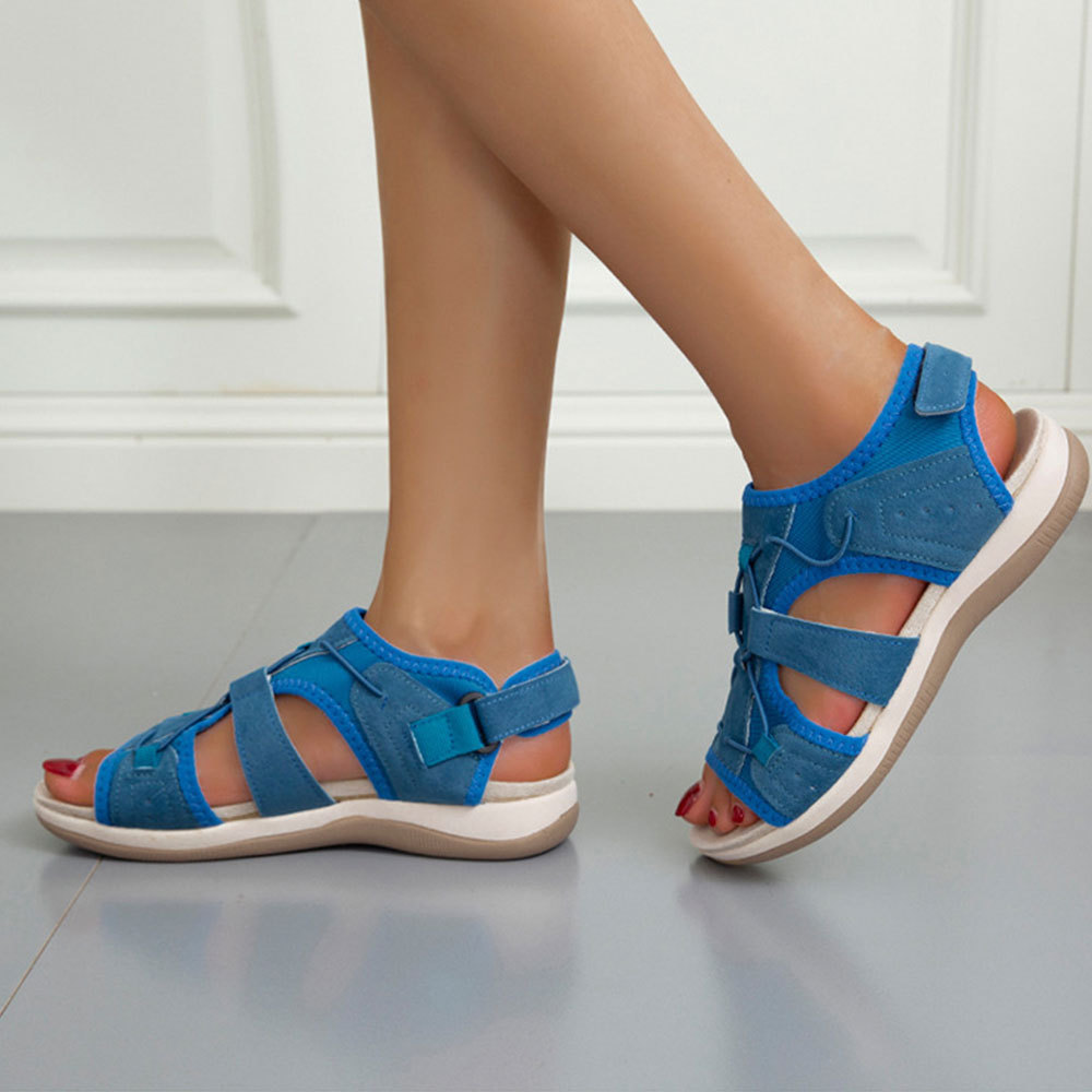 Olivoslindo Sandalias suaves y ajustables para mujer