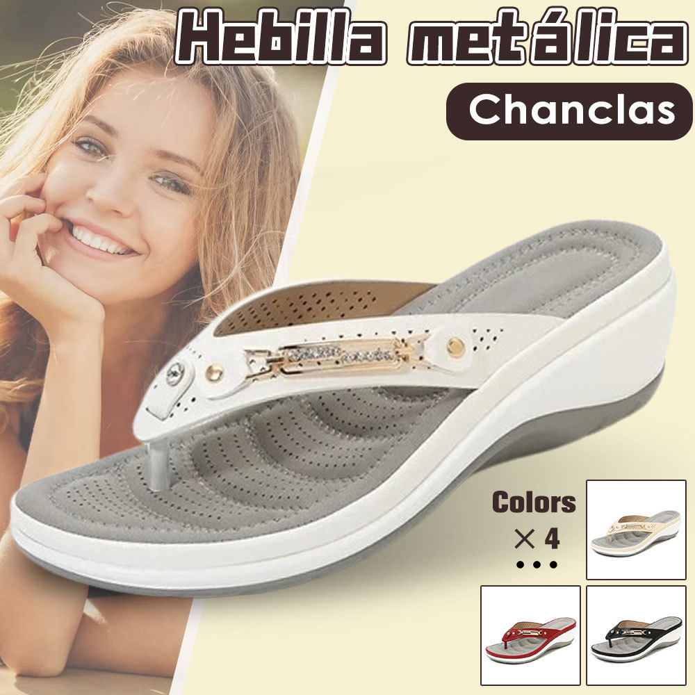 Chanclas de suela blanda para mujer de verano, sandalias, zapatillas