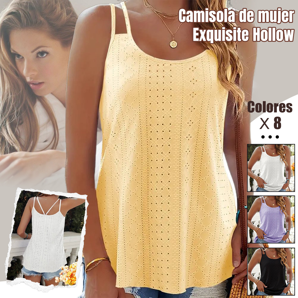 Camisola sin mangas transpirable de verano para mujer
