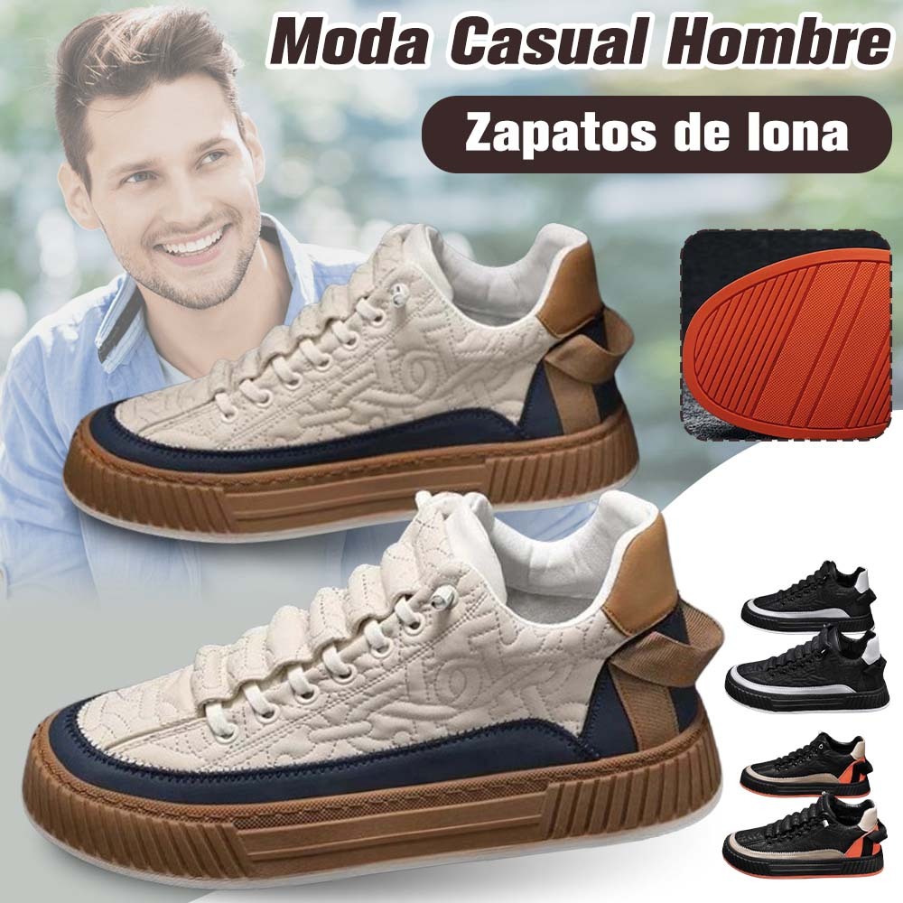 2024 zapatos casuales de lona para hombres de nueva moda