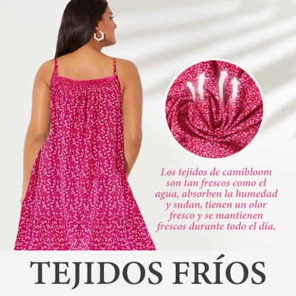 50% de descuento - 2024 Nuevo vestido camisola estampado