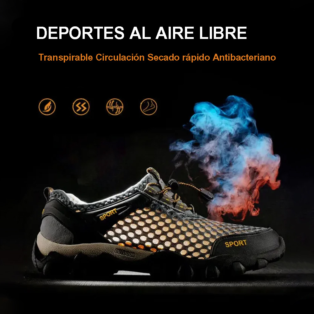 Zapatillas de deporte portátiles de secado rápido para exteriores