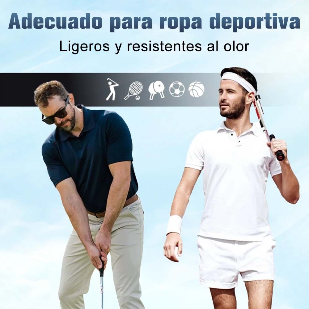 Polo de manga corta de secado rápido para hombre Summer Icy