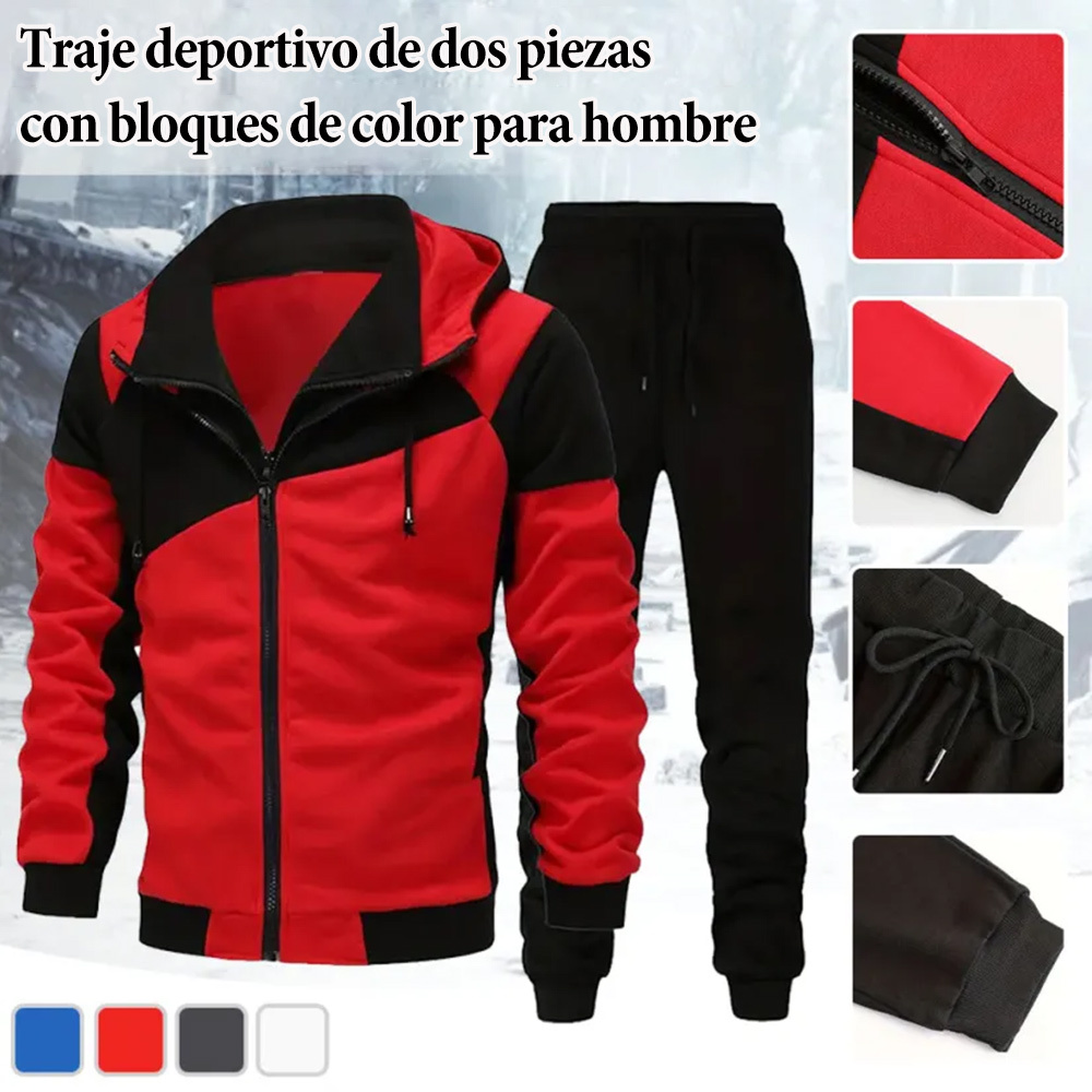 Chaqueta de béisbol con cuello alto para hombre