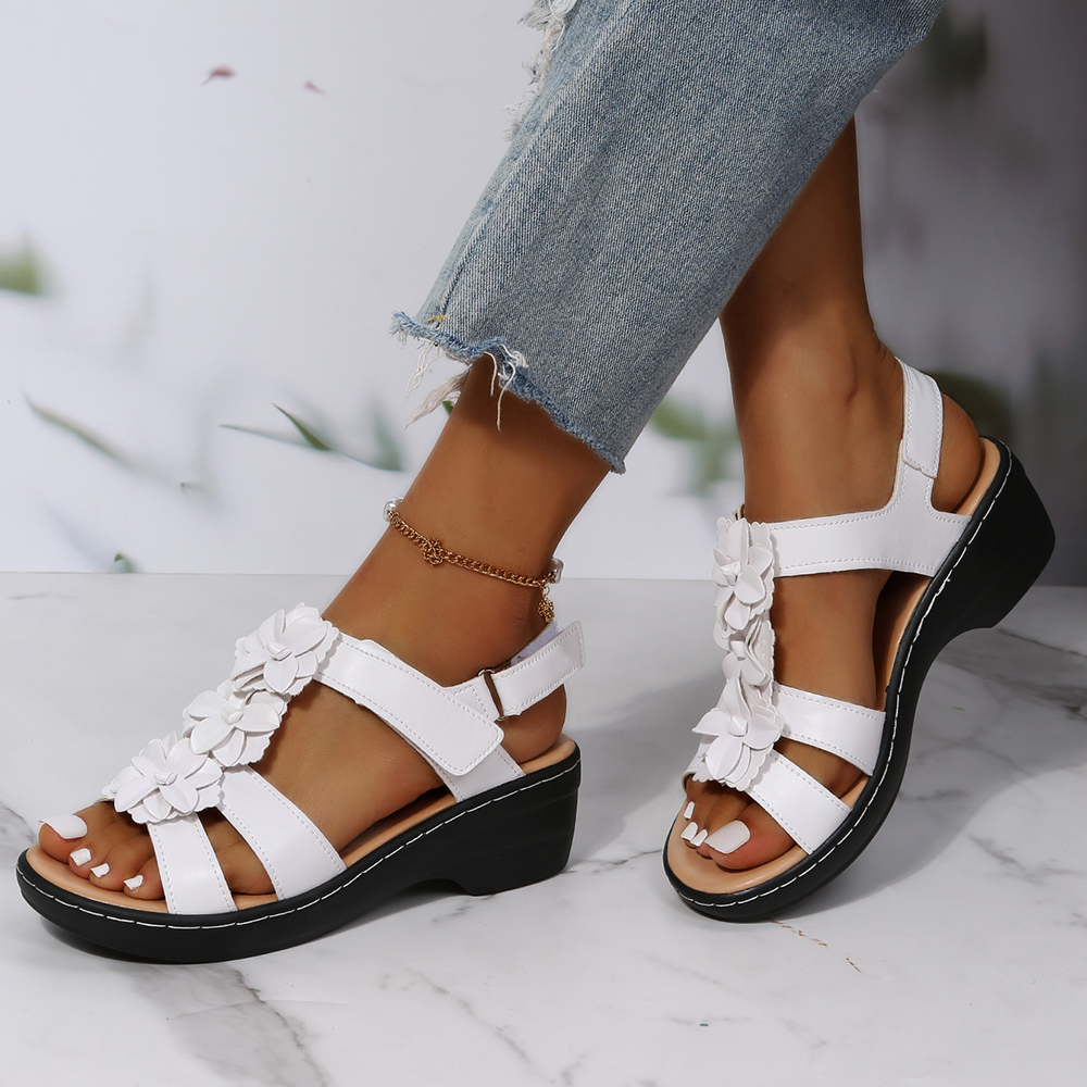 Sandalias de mujer ajustables de verano bohemio