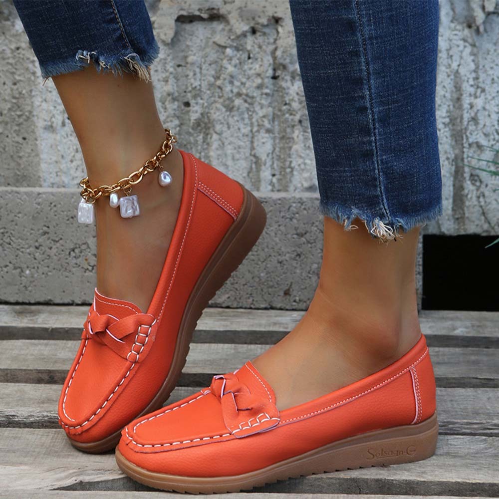 Zapatos casuales planos sin cordones de primavera 2024