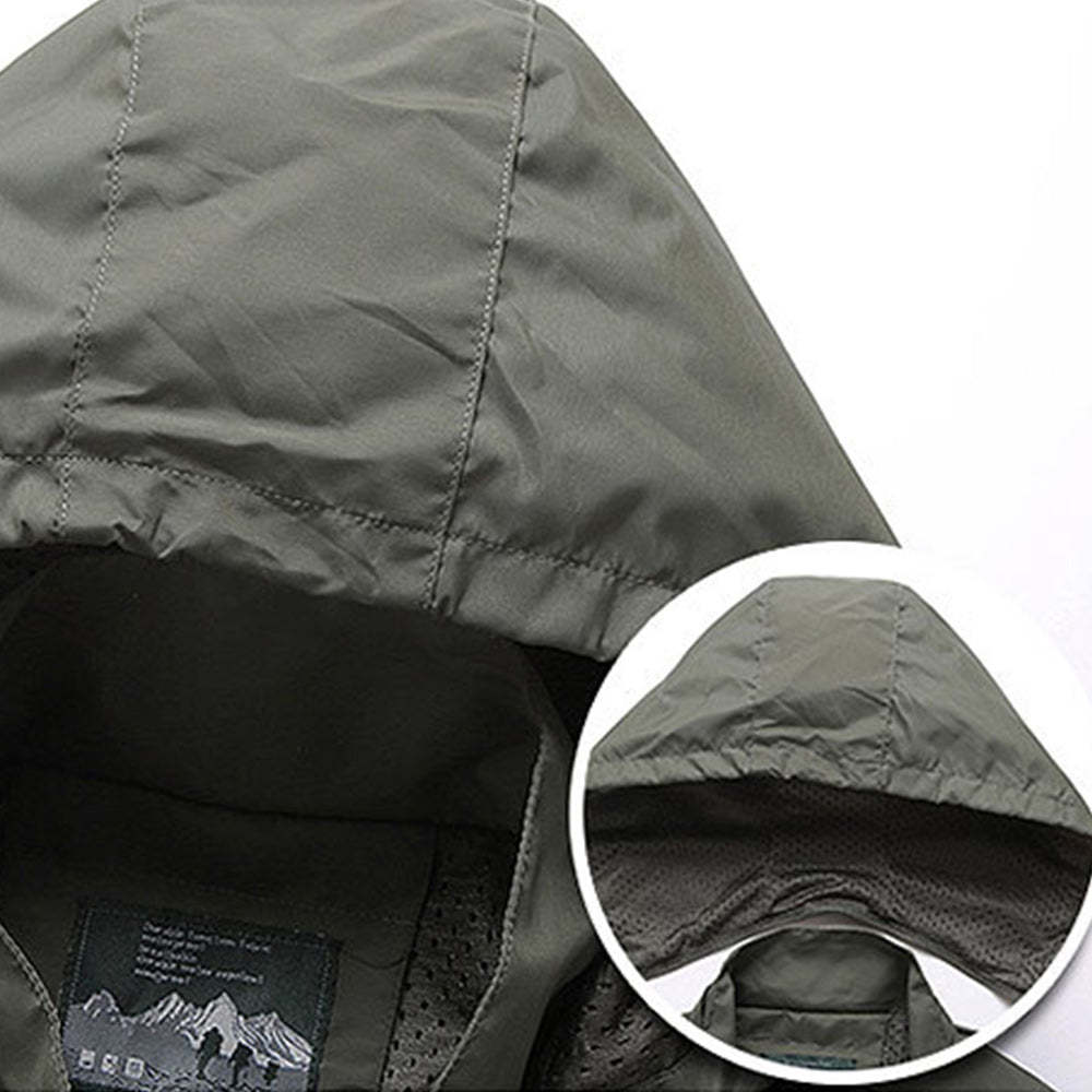 Olivoslindo Nueva chaqueta de otoño e invierno para hombre, chaqueta deportiva informal para hombre