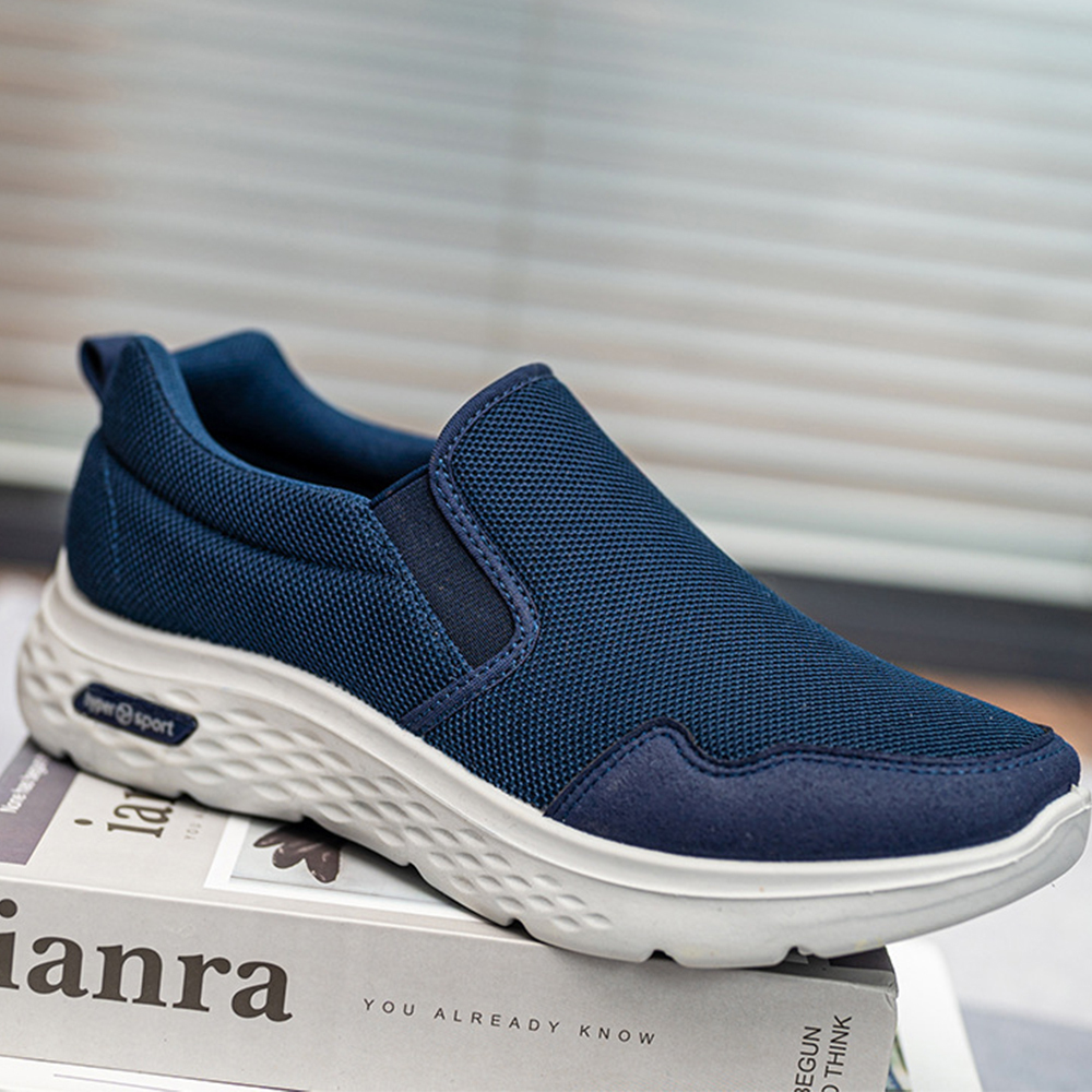 Men's slip-on breathable casual sneakers