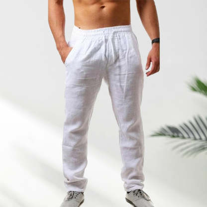 Olivoslindo Pantalón recto holgado hombre