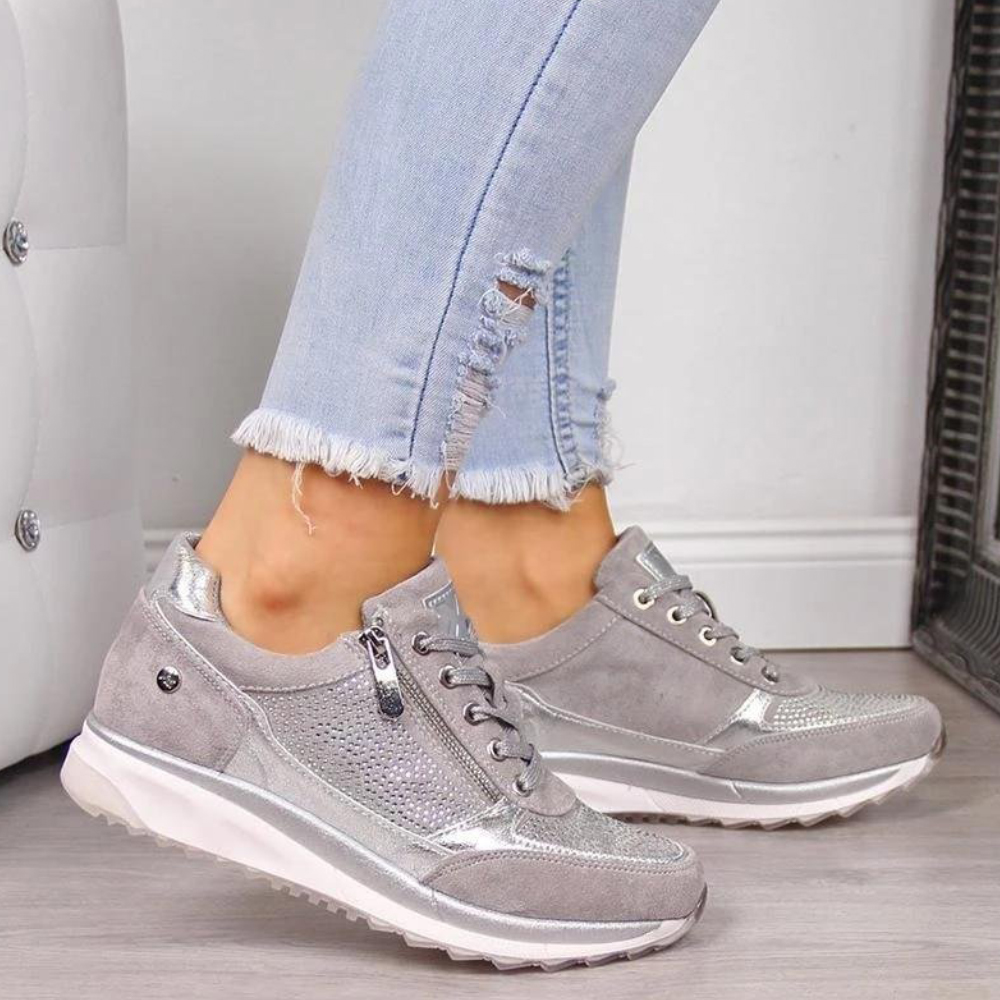 Olivoslindo Zapatos casuales de moda para mujer