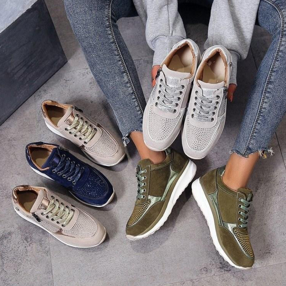 Olivoslindo Zapatos casuales de moda para mujer
