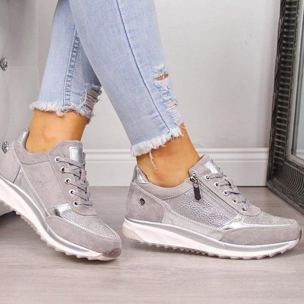 Olivoslindo Zapatos casuales de moda para mujer