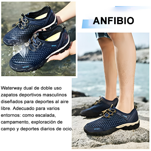 Zapatillas de deporte portátiles de secado rápido para exteriores