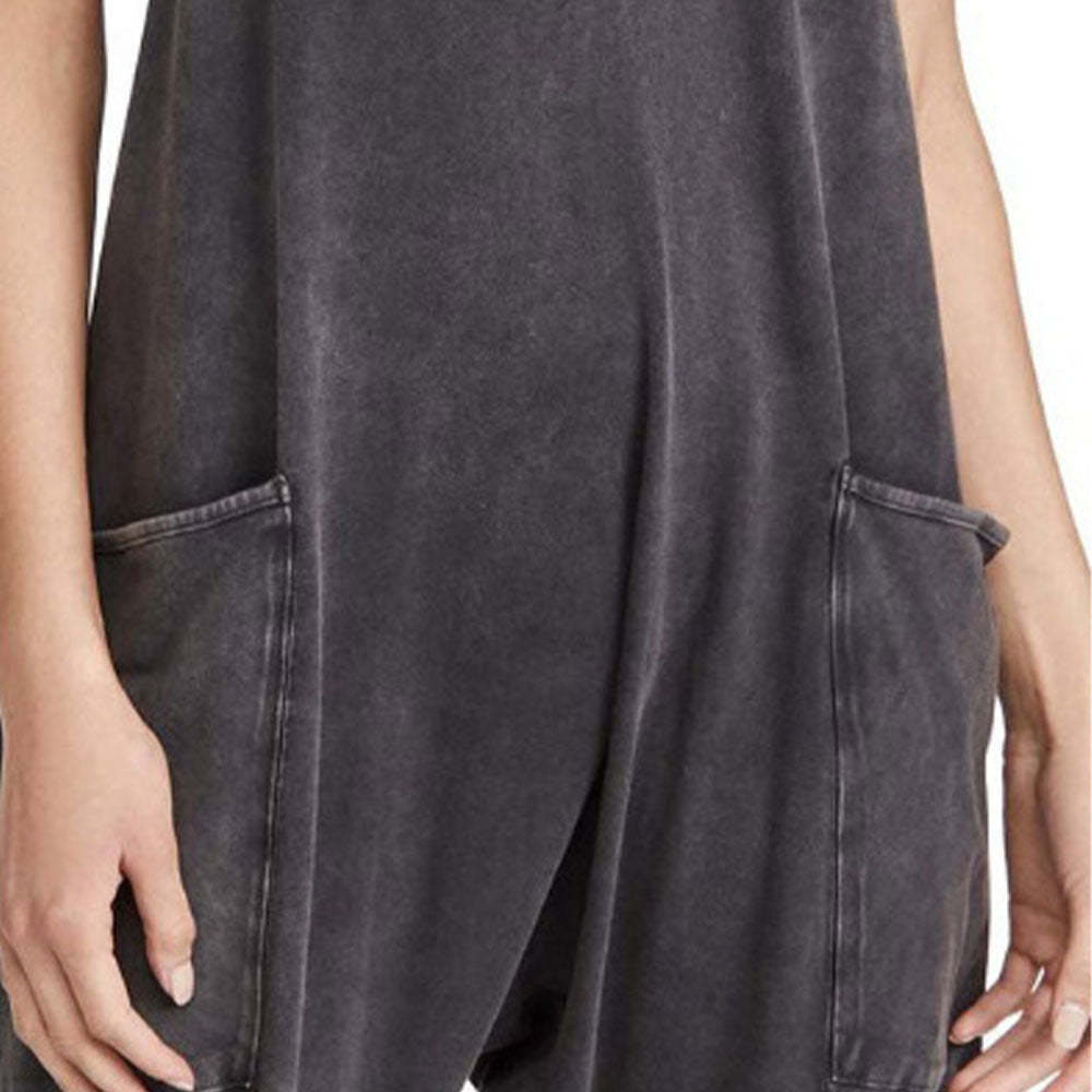 Olivoslindo Mono casual sin mangas para mujer