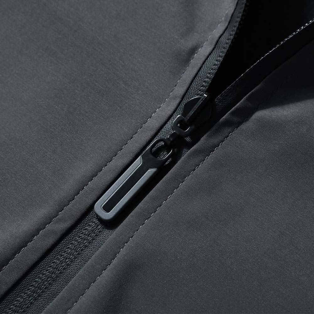 Olivoslindo Nueva chaqueta informal de primavera y otoño para hombre, ropa de abrigo reversible