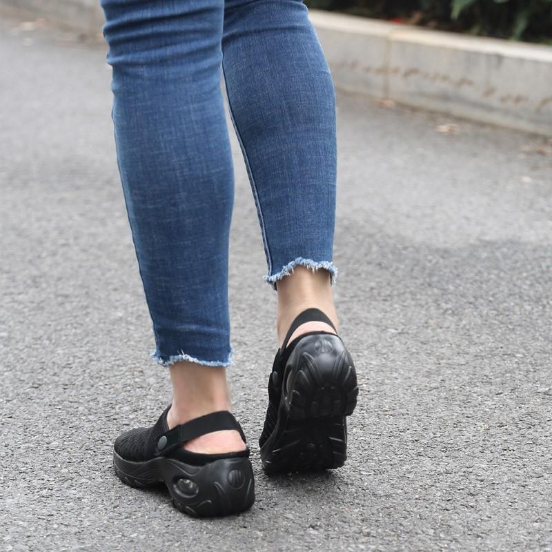 Olivoslindo Sandalias de mujer de moda con colchón de aire