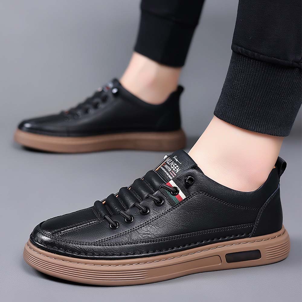 Men's Breathable Leather Casual Shoes