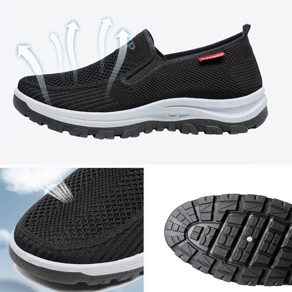 Zapatos para caminar informales, ligeros y transpirables para hombre
