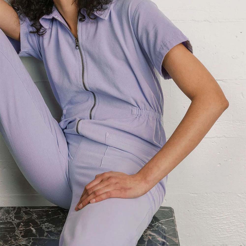 Women's practical multifunctional short-sleeved jumpsuit