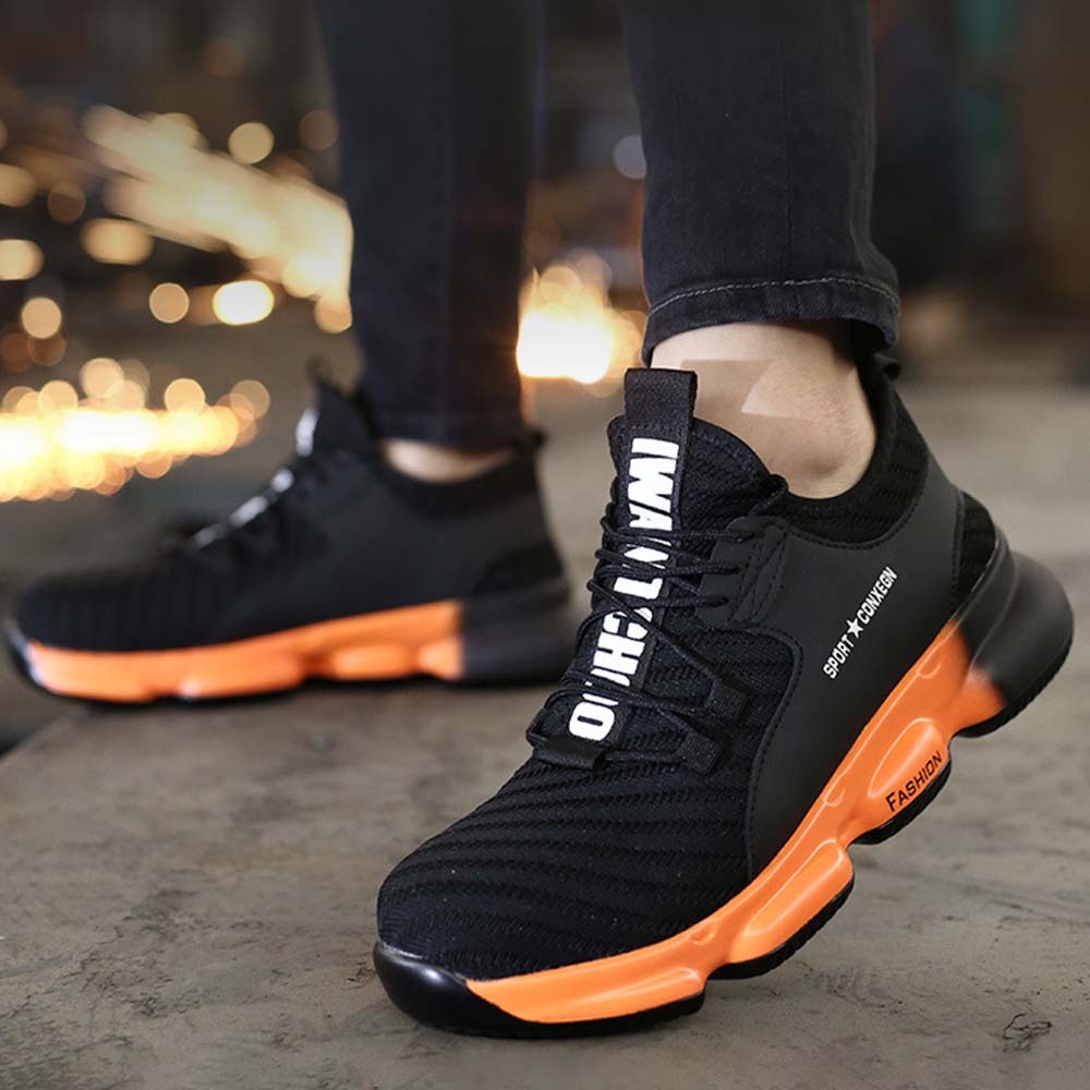 Hojanaranja Zapatos protectores cómodos, antipinchazos y transpirables