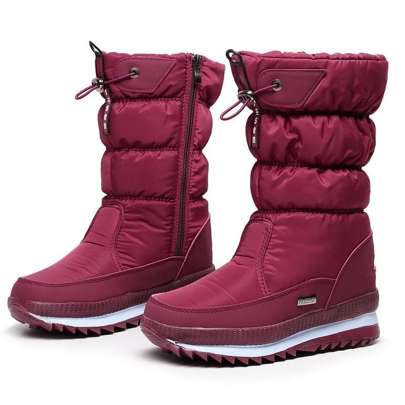 [New Arrival] PREMIUM Waterproof Faux Fur Non-slip Women's Snow Boots