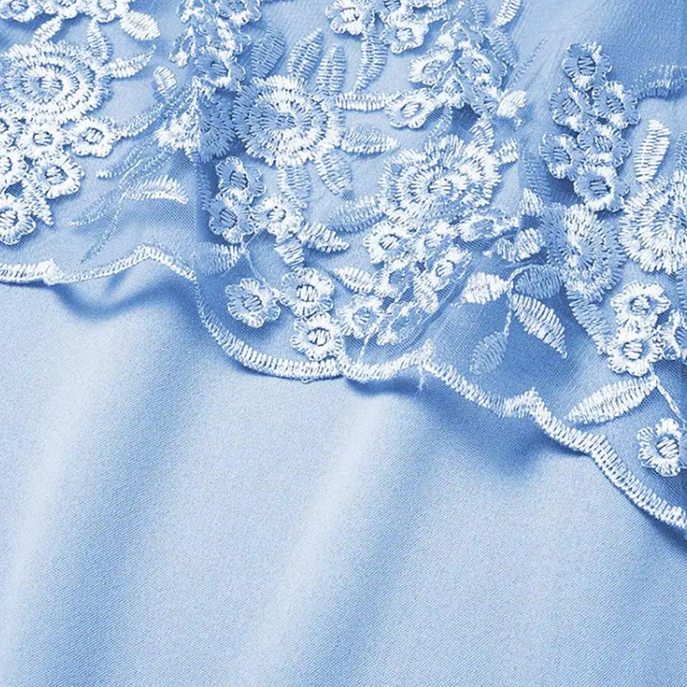 Olivoslindo Vestido de gasa elegante