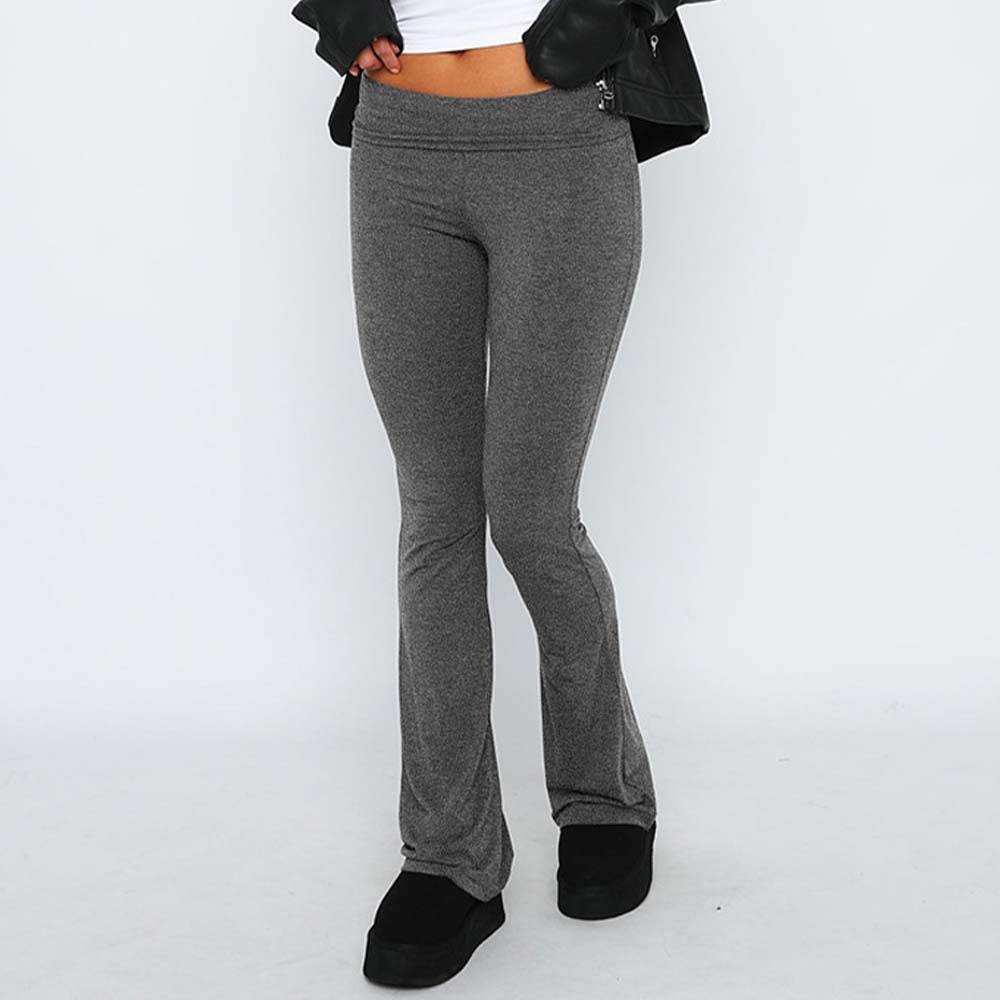 Stylish and Comfortable Women's Slim Fit Low Waist Flare Pants