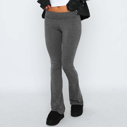 Stylish and Comfortable Women's Slim Fit Low Waist Flare Pants