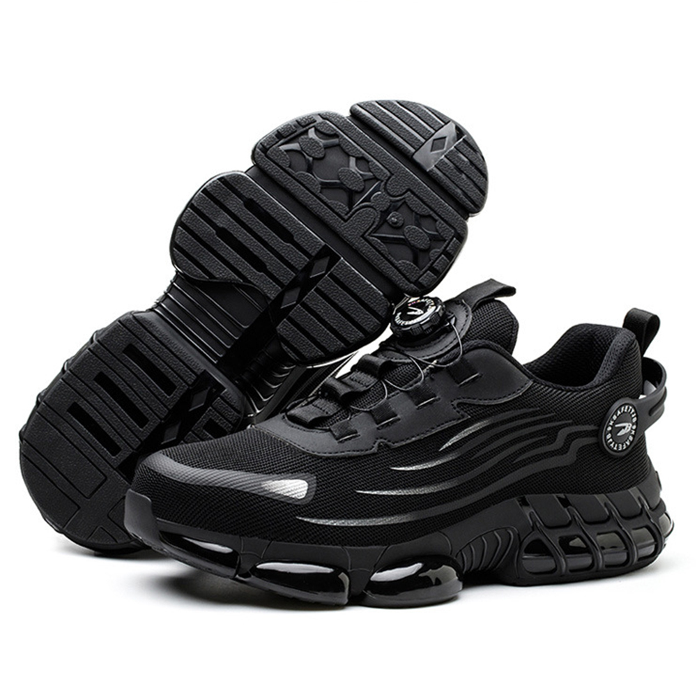 Men's anti-smash and anti-stab work safety shoes