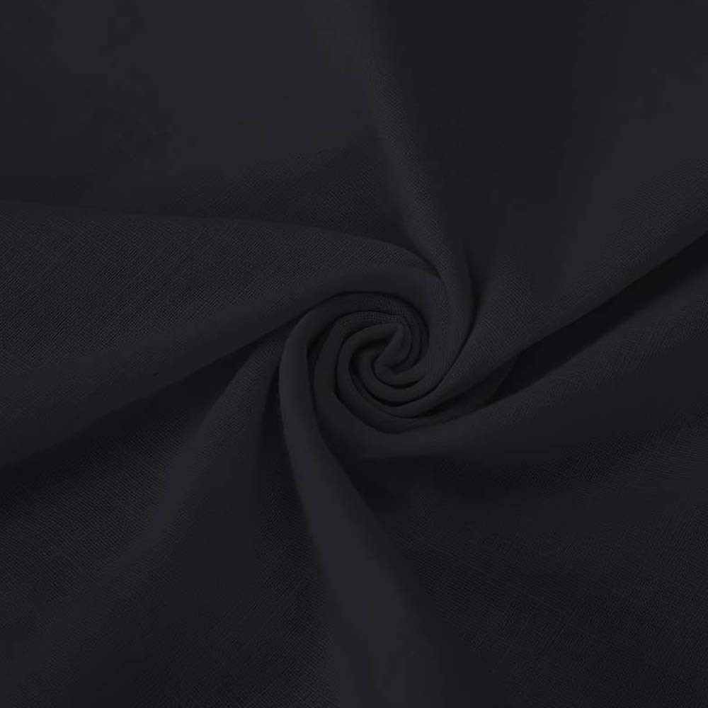 Men's Classic Cotton Half Open Collar Long Sleeve Top Henley