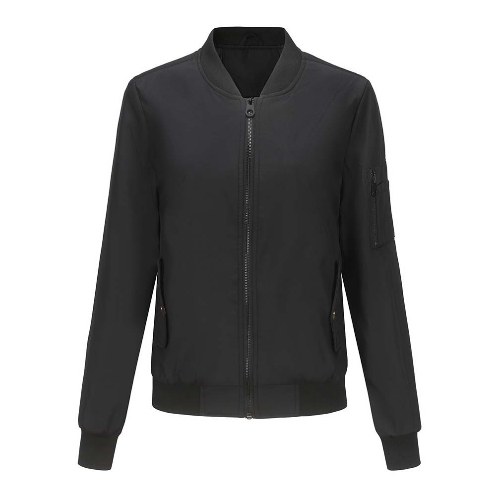 Olivoslindo 2023 primavera y otoño nueva chaqueta de vuelo informal de manga larga ajustada para mujer