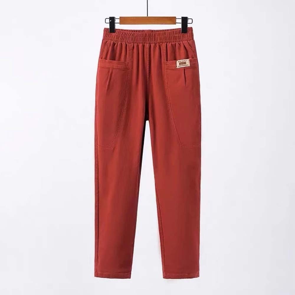 Women's Soft Elastic Waist Harem Pants