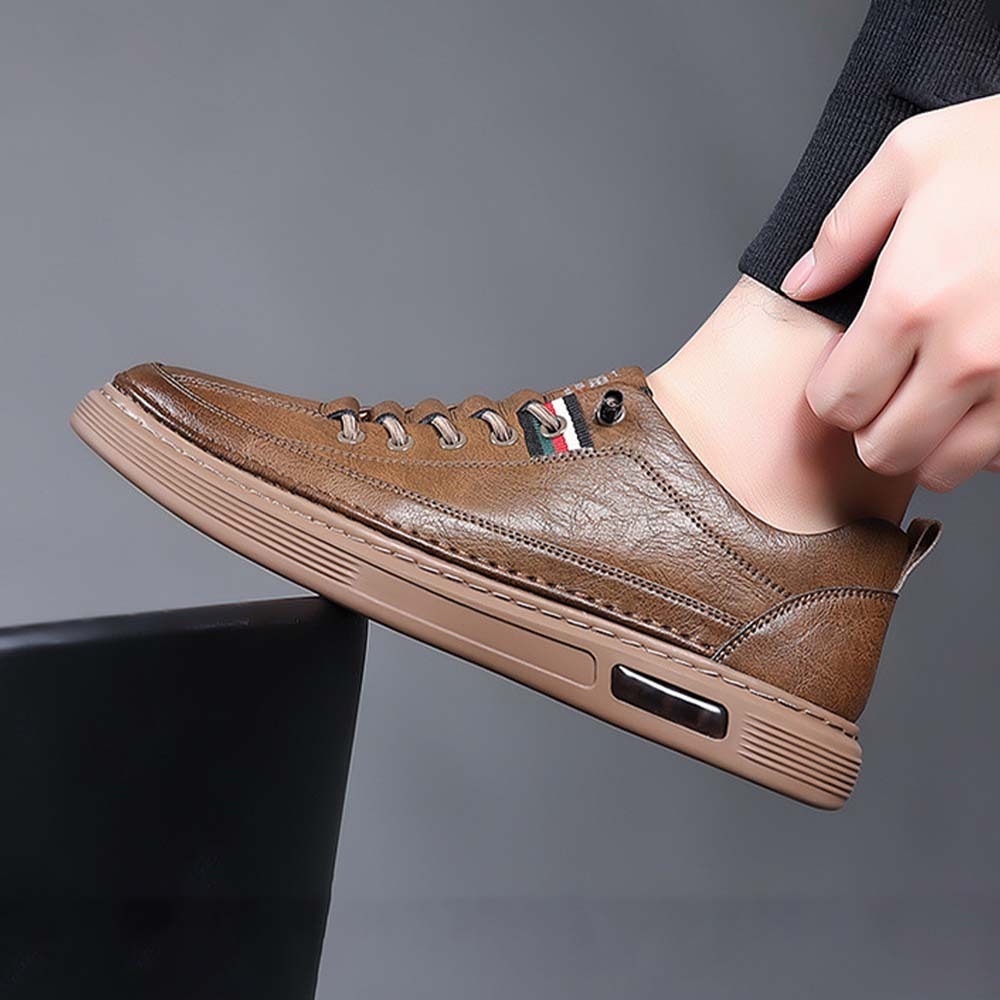 Men's Breathable Leather Casual Shoes