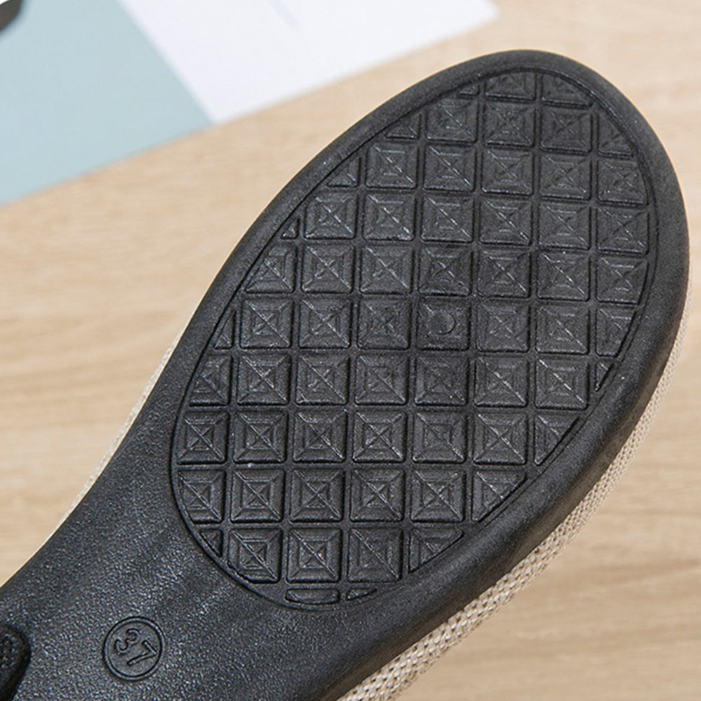 Spring and Autumn Women's Hollow Fly Knit Slip-on Casual Shoes