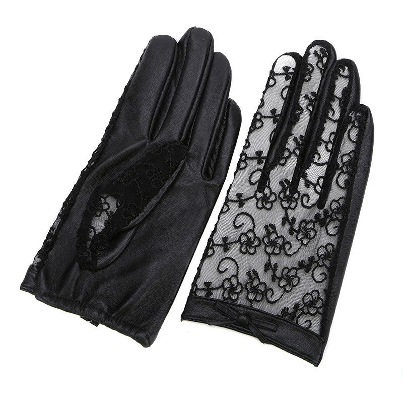 Nuevos guantes cortos de encaje de moda