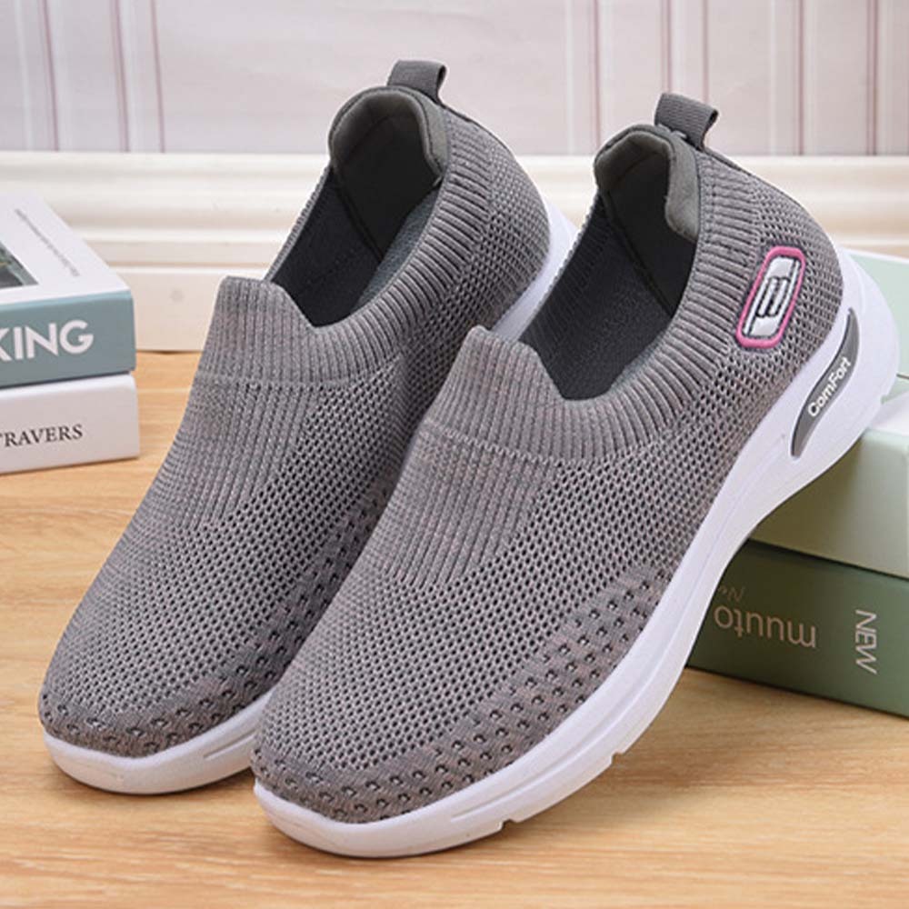 Zapatillas de deporte de suela suave para mujer transpirables de moda