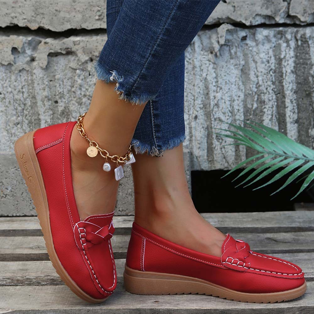 Zapatos casuales planos sin cordones de primavera 2024