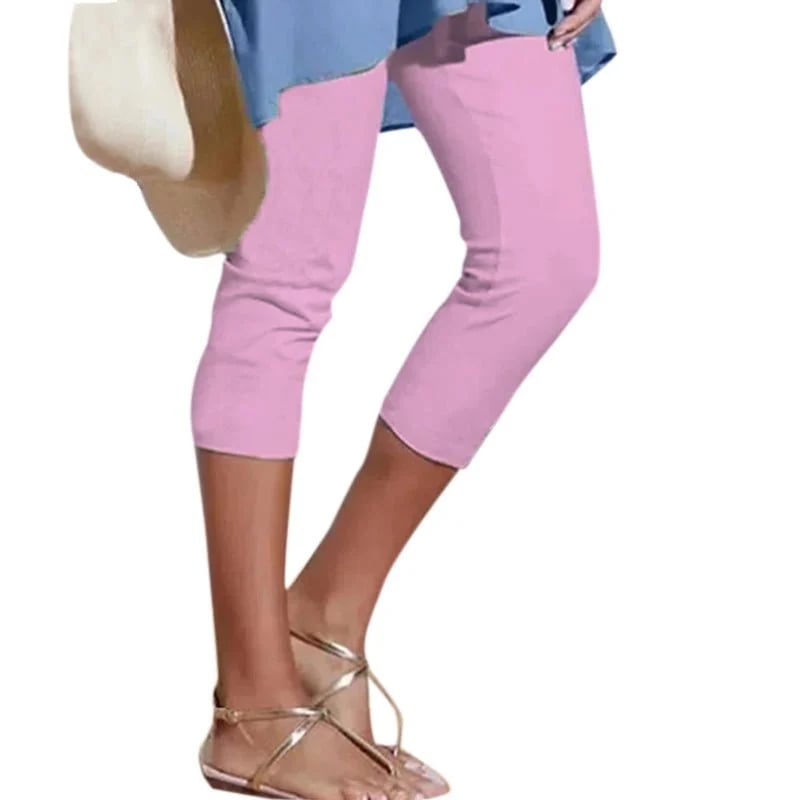 49% de descuento - Leggings casuales de color sólido para mujer👖