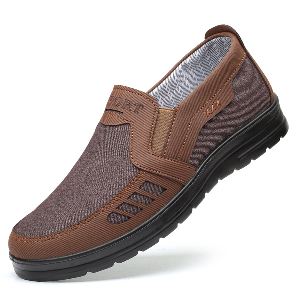 Olivoslindo Mocasines transpirables de moda para hombre, zapatos sin cordones