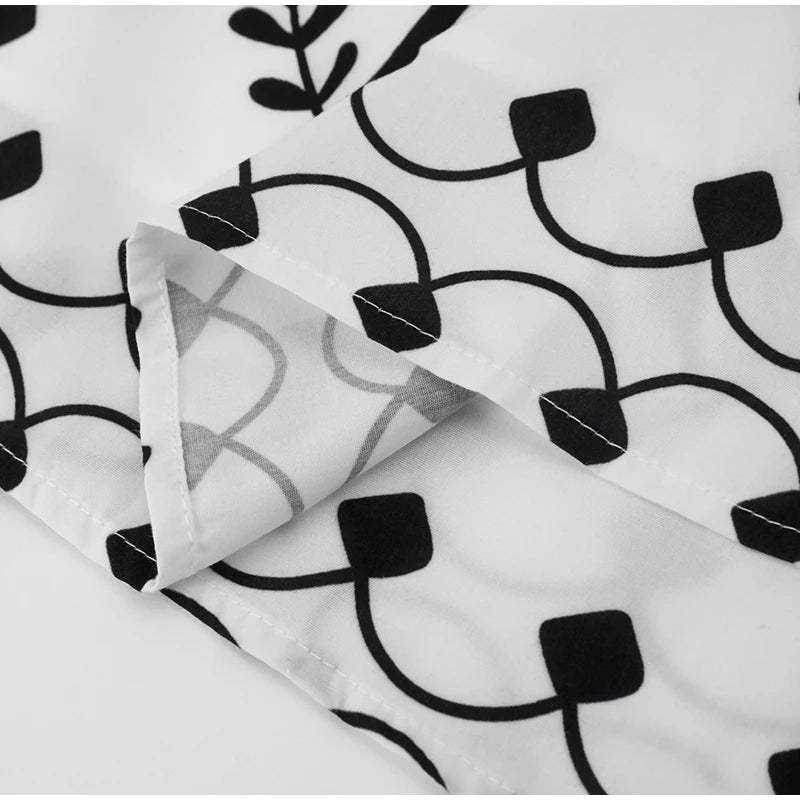 Vestido de dos piezas estampado de verano para mujer