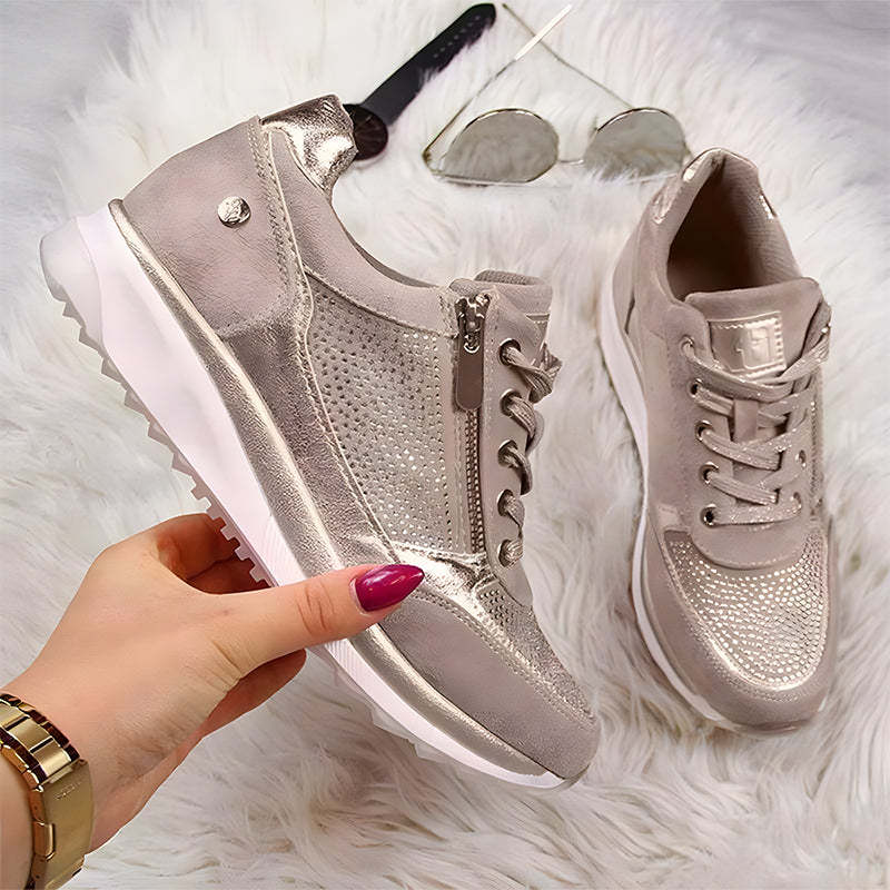 Olivoslindo Zapatos casuales de moda para mujer