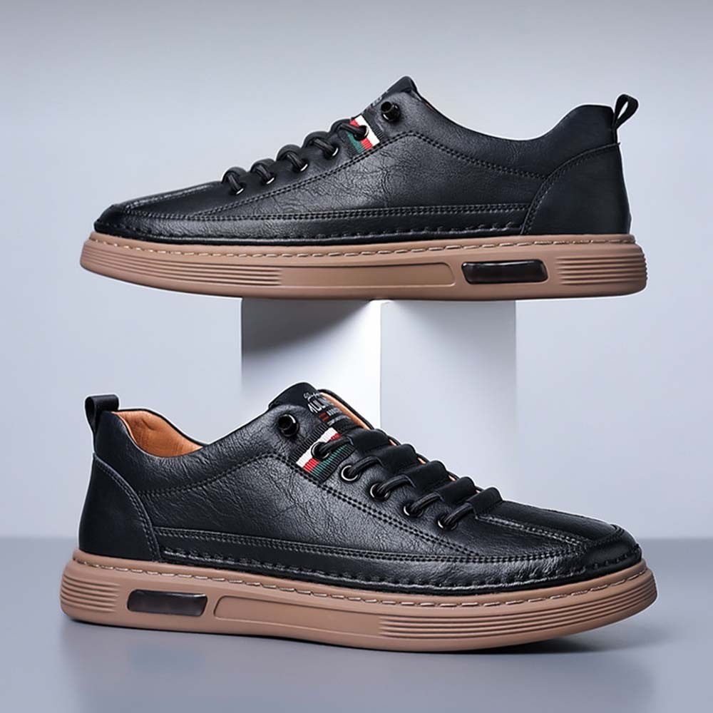 Men's Breathable Leather Casual Shoes