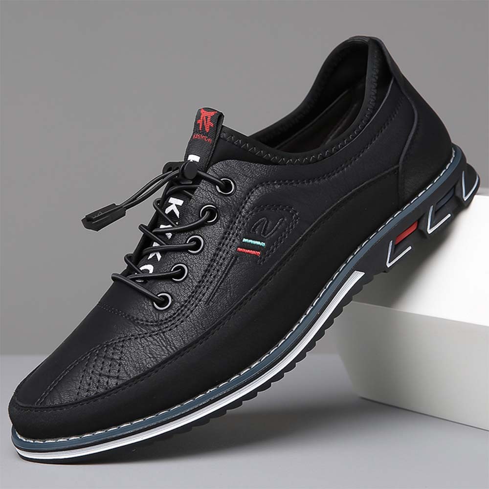Classic fashion men's leather casual shoes