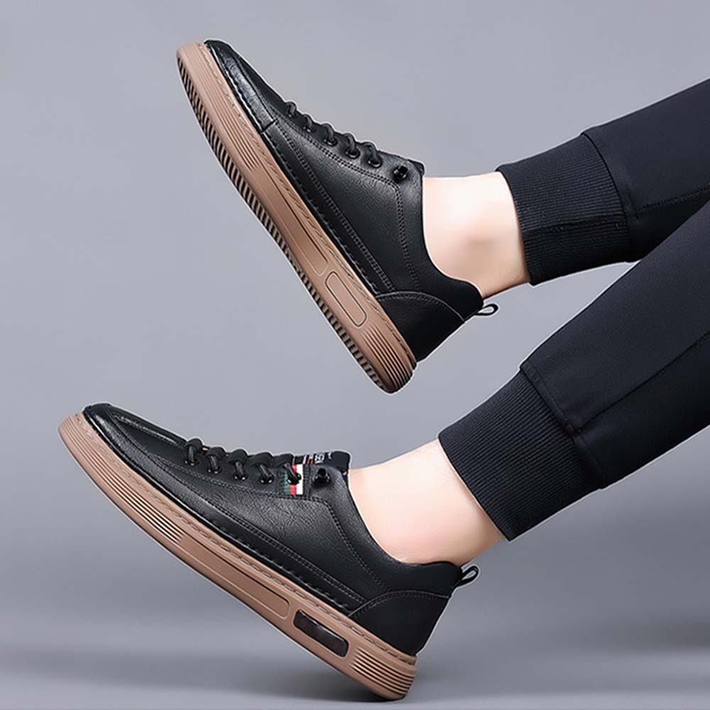 Men's Breathable Leather Casual Shoes