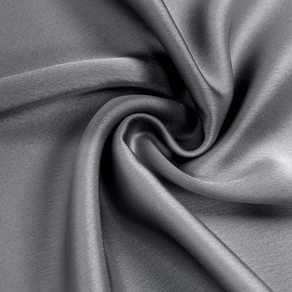 Falda de mujer elegante de satén con tirantes y talle alto